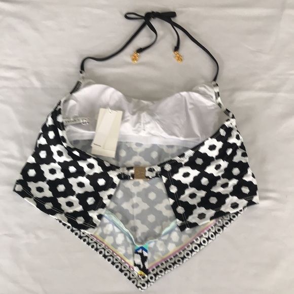 Trina Turk ONYX IKAT SCARF TANKINI Top - Picture 12 of 16